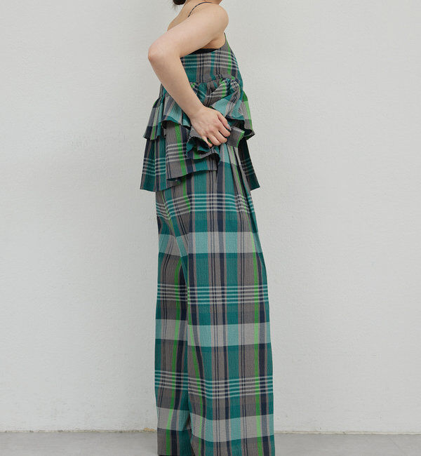  「【HERITANOVUM】【セットアップ対応】マドラスタックパンツ」|チノ|