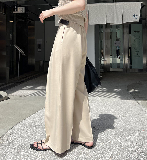  「【累計2万本突破！】【低身長・高身長サイズあり】2タックワイドパンツ」|チノ|