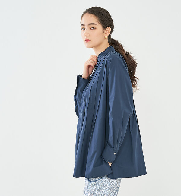 collex「タックフリルブラウス」|シャツ・ブラウス|