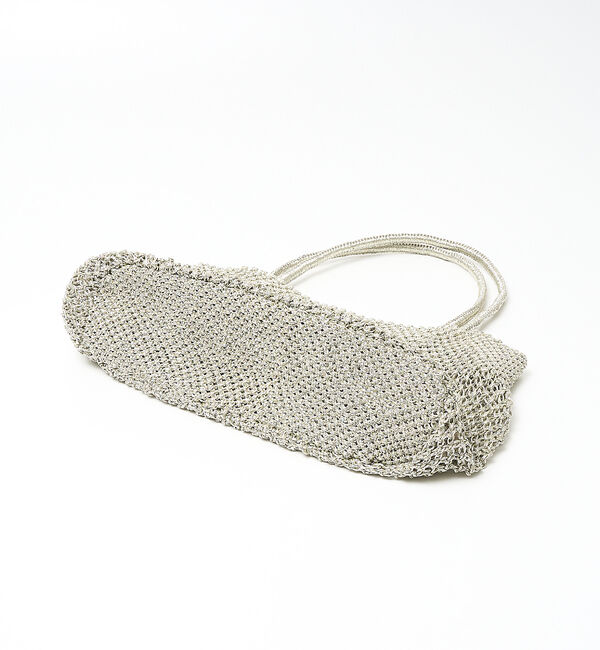 collex「【ANANS】 メタリック マクラメトートバッグ」|トートバッグ|