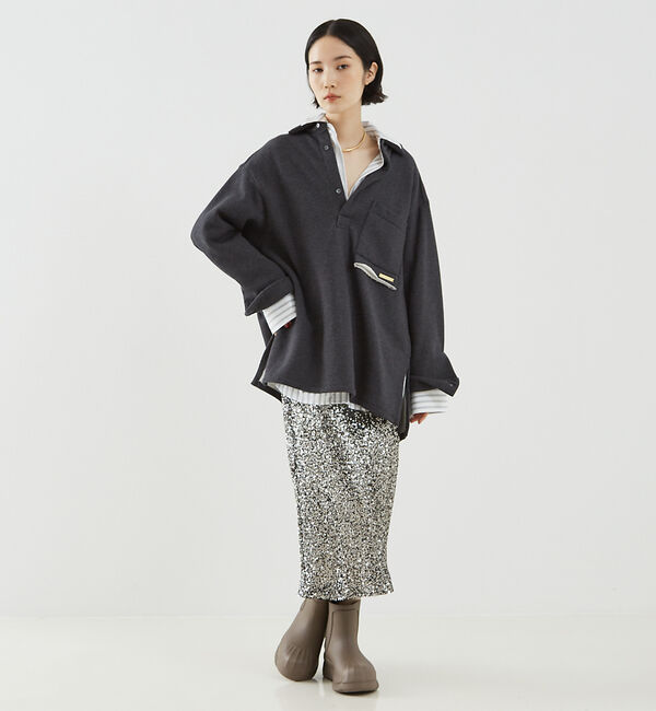 The Store by C' 「【DARKPARK】SWEAT SHIRTS  POLO／スエットシャツ」|スウェット・ジャージ|