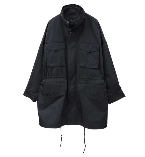 TIARA「【STUMBLY/スタンブリー】ミリタリーコート」|ミリタリー・モッズコート|ブラック