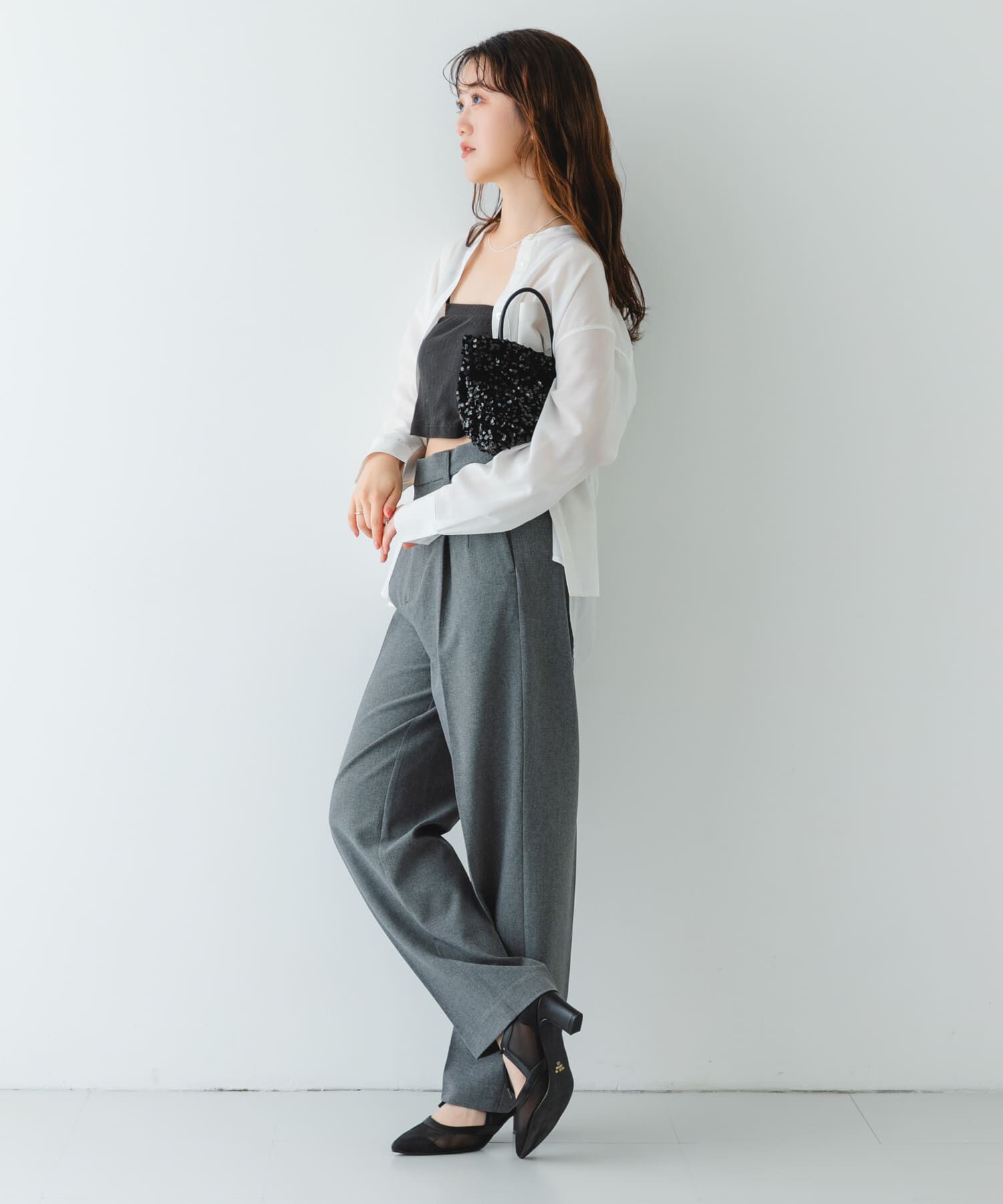 RODE SKO「チェーン付きスパンコールバッグ」|ショルダー・メッセンジャー|