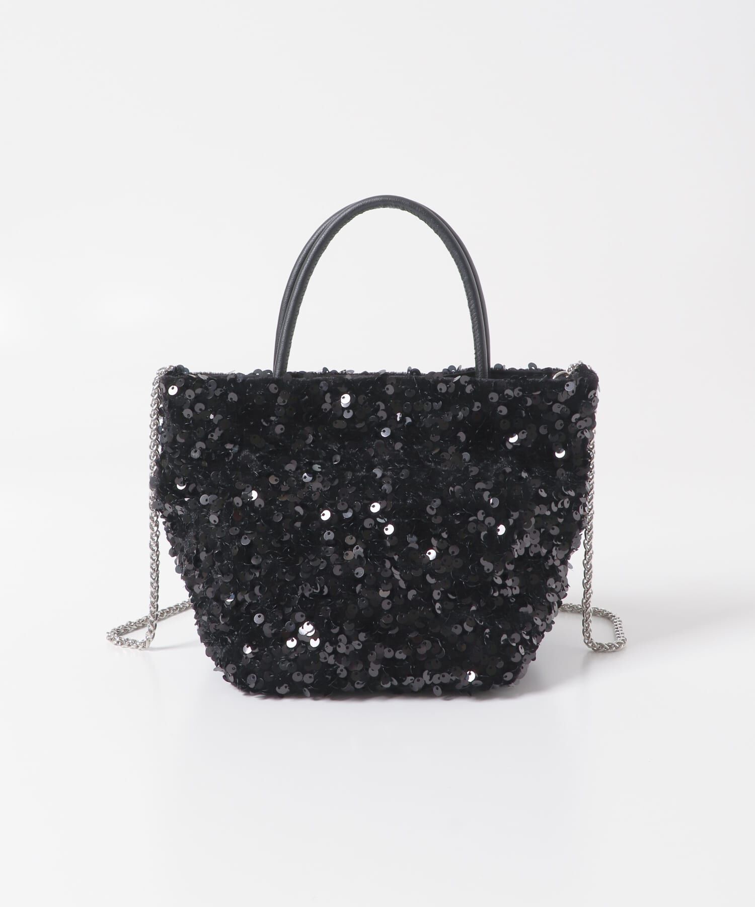 RODE SKO「チェーン付きスパンコールバッグ」|ショルダー・メッセンジャー|