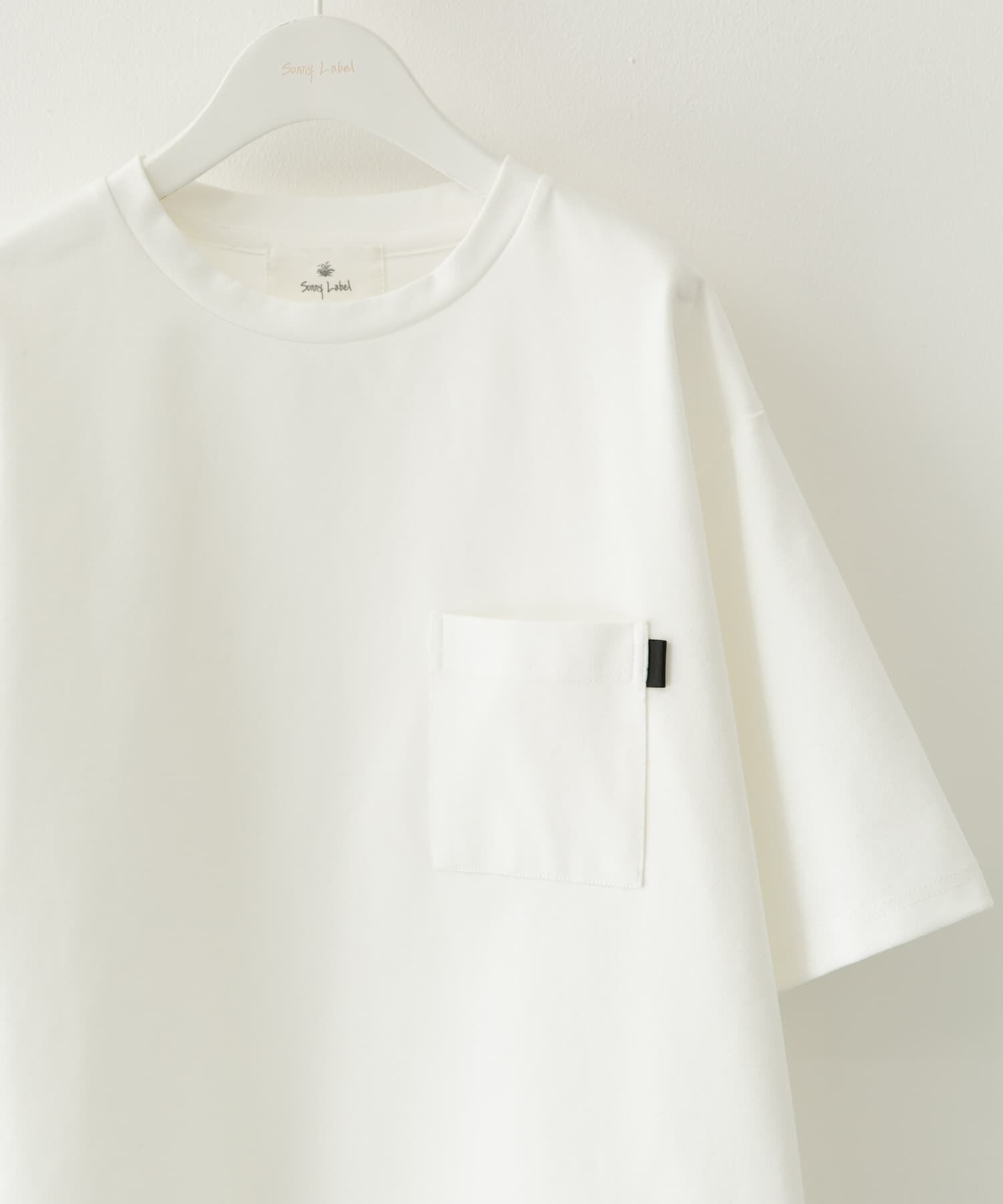 Sonny Label 「ポンチポケット付ショートスリーブTシャツ」|Tシャツ・カットソー|ホワイト