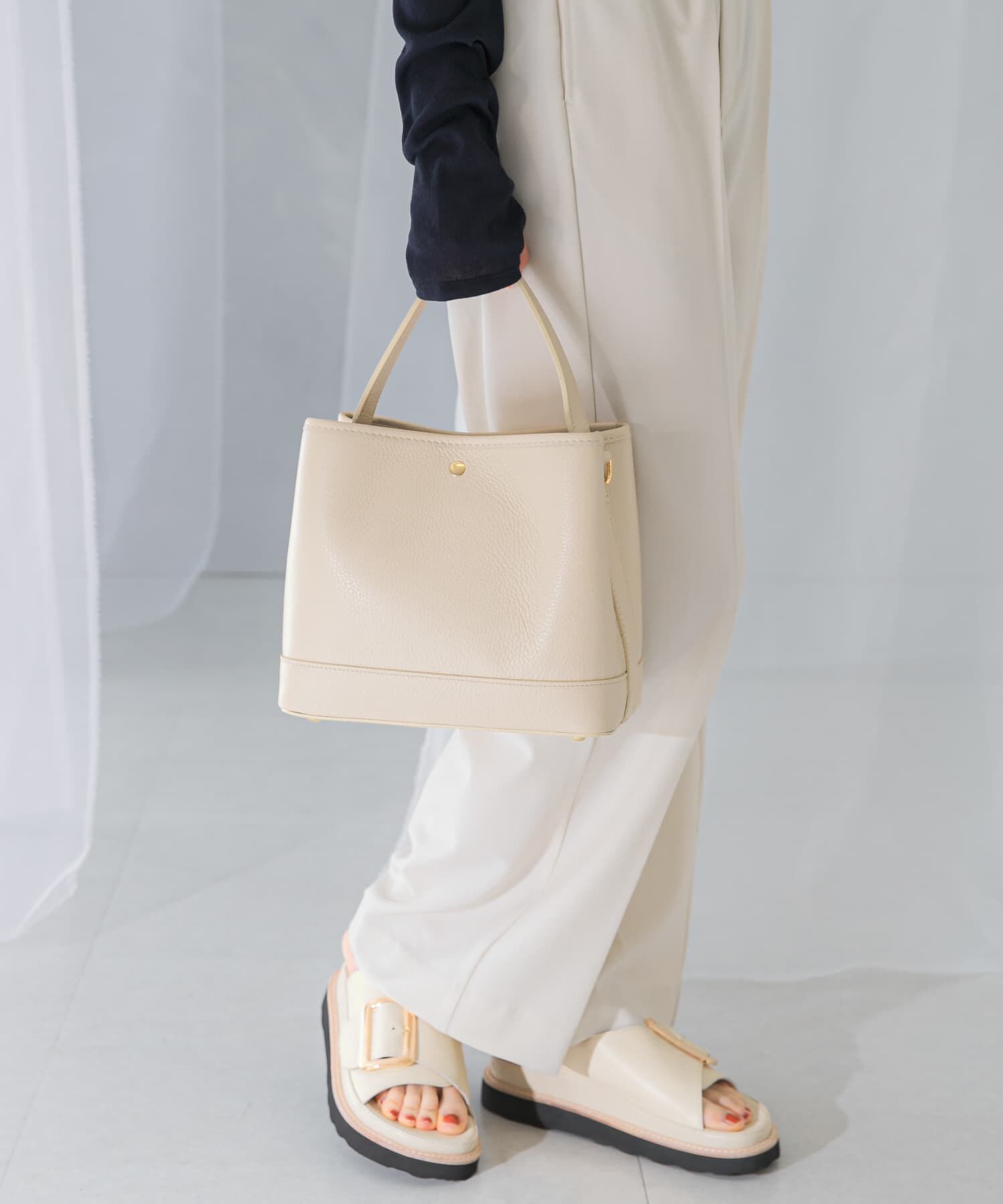 URBAN RESEARCH ROSSO「AULENTTI　スクエアBAG」|ハンドバッグ|