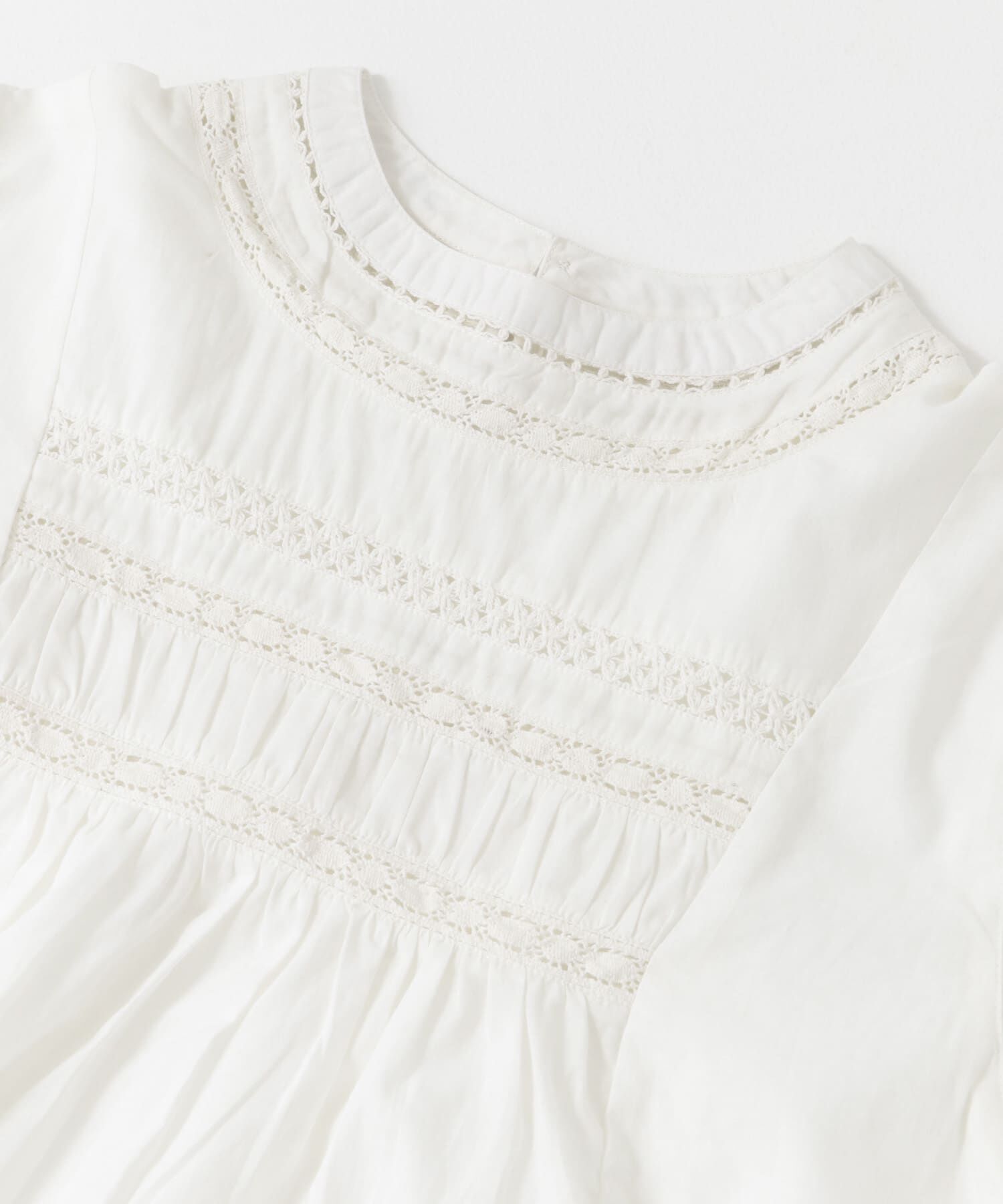 URBAN RESEARCH DOORS「『WEB/一部店舗限定』ハシゴレースシャーリングブラウス(KIDS)」|その他|