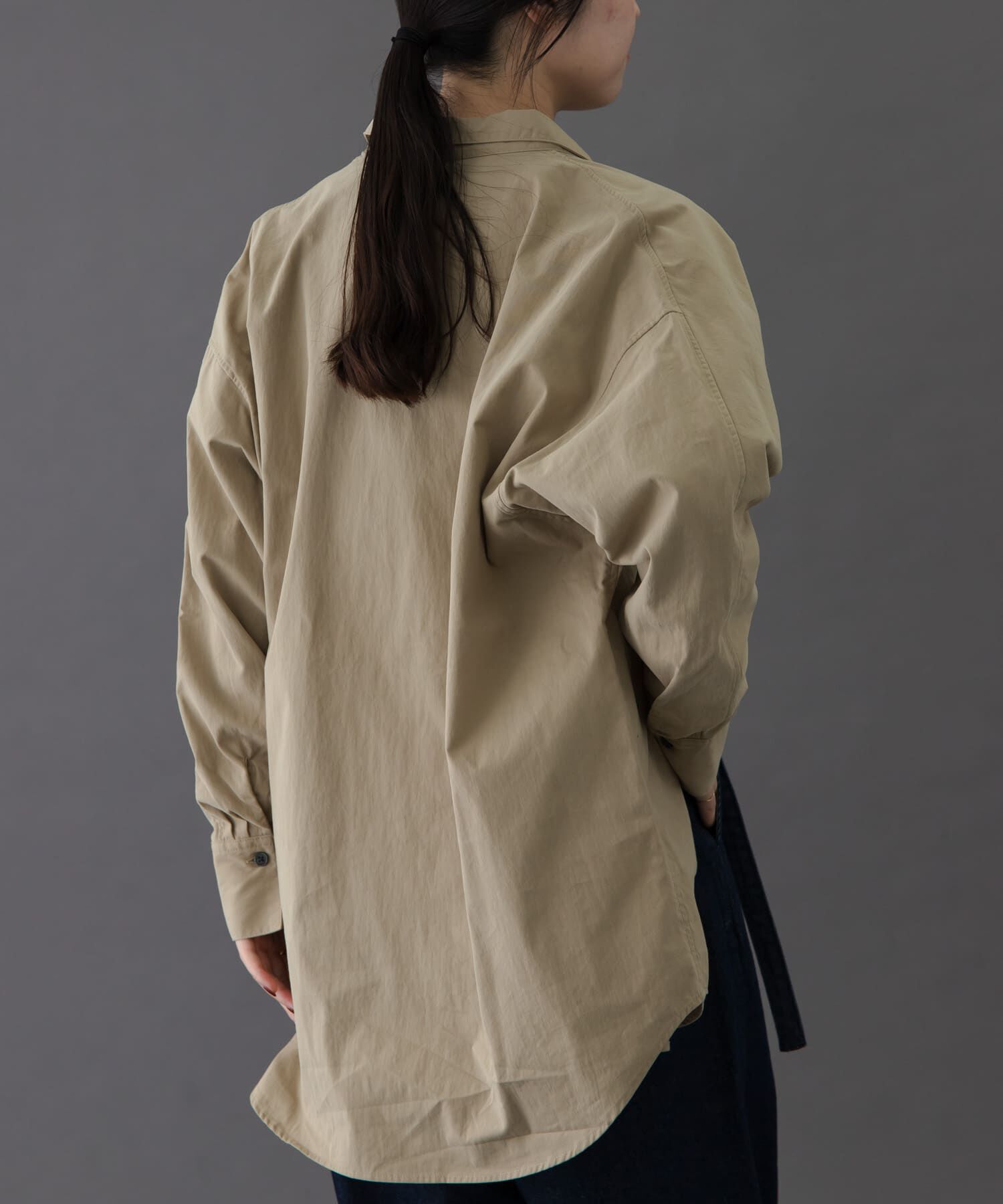 URBAN RESEARCH DOORS「FORK&SPOON　ドルマンスリーブシャツ」|シャツ・ブラウス|