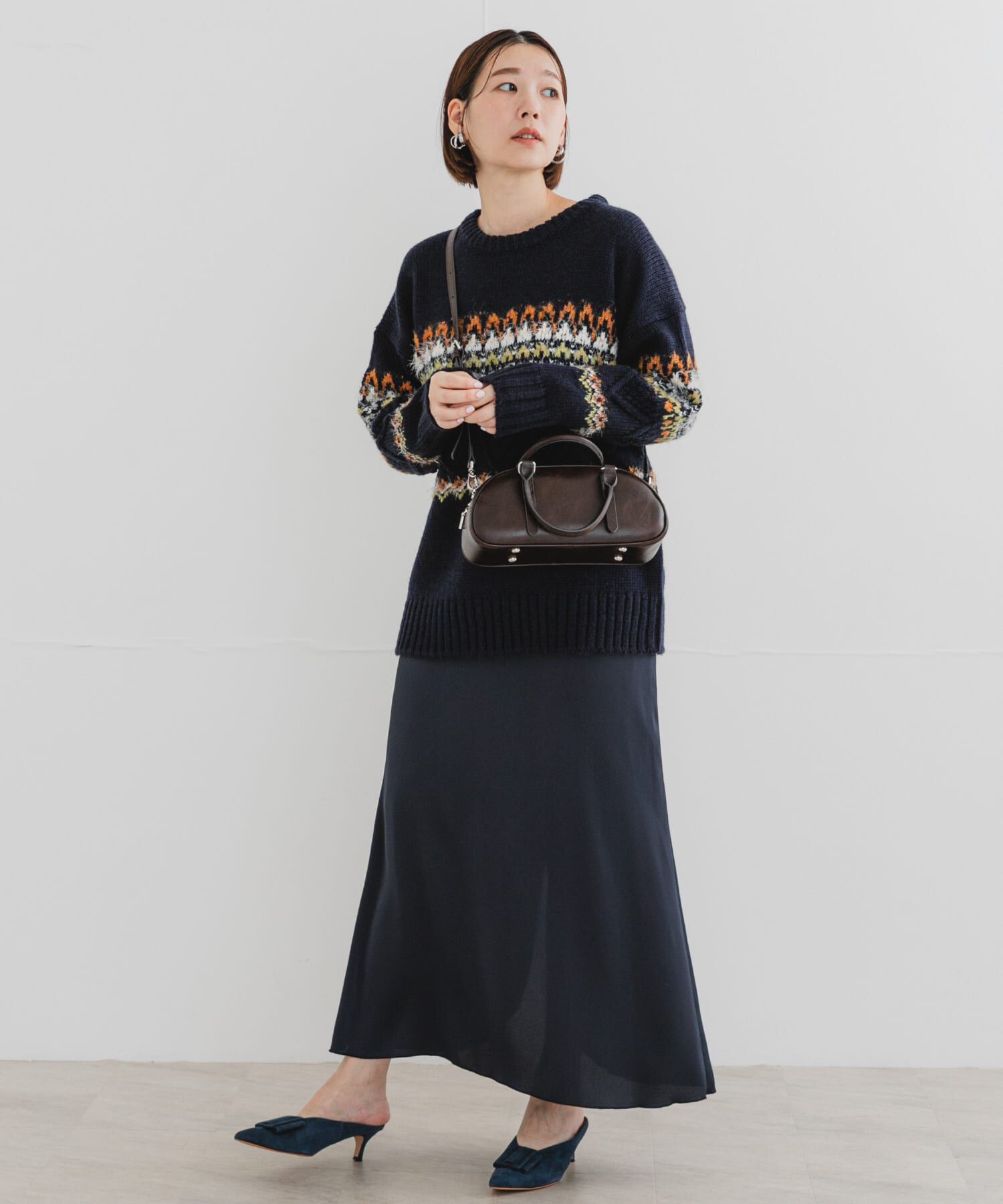 URBAN RESEARCH ROSSO「F by ROSSO　ノルディック柄ニットプルオーバー」|ニット・セーター|