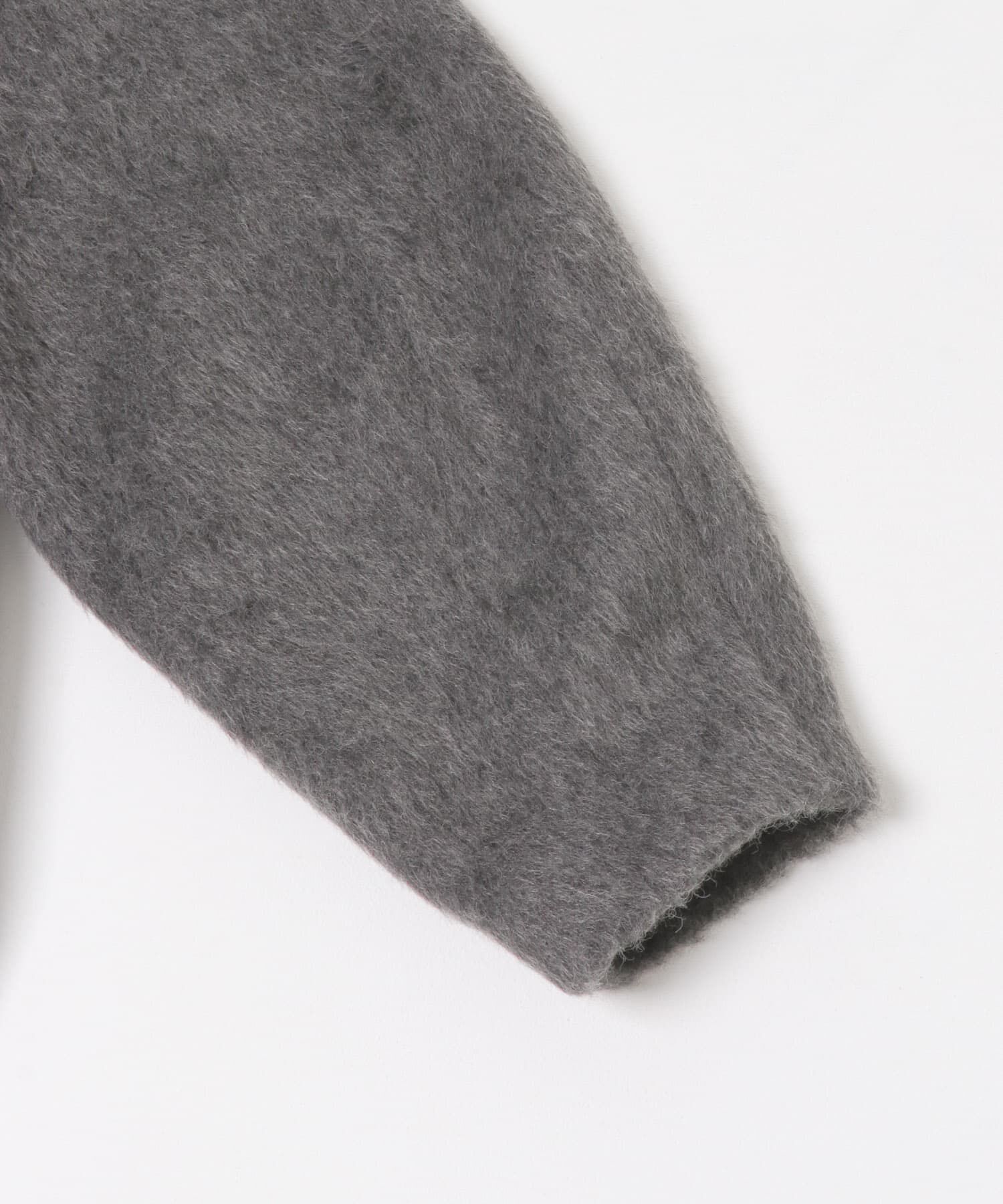 URBAN RESEARCH ROSSO「F by ROSSO　『UR TECH』シャギーノーカラーコート」|ノーカラージャケット|