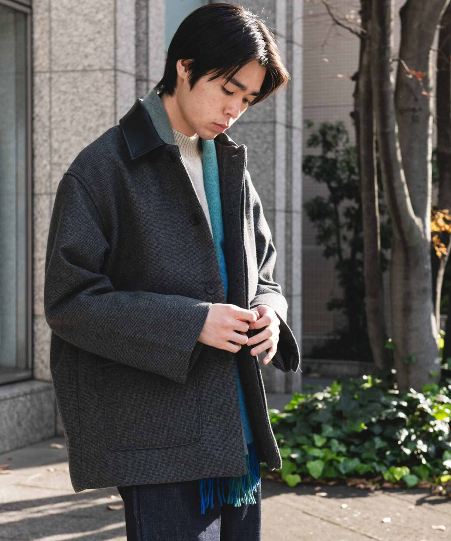 URBAN RESEARCH DOORS「ウールブレンドカバーオール」|その他|