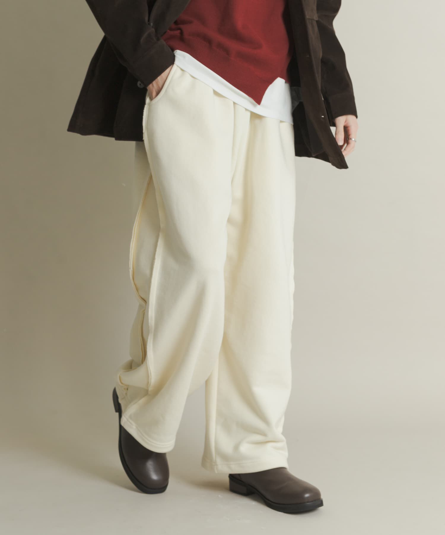 SENSE OF PLACE by URBAN RESEARCH「スウェットタックワイドパンツ」|その他|