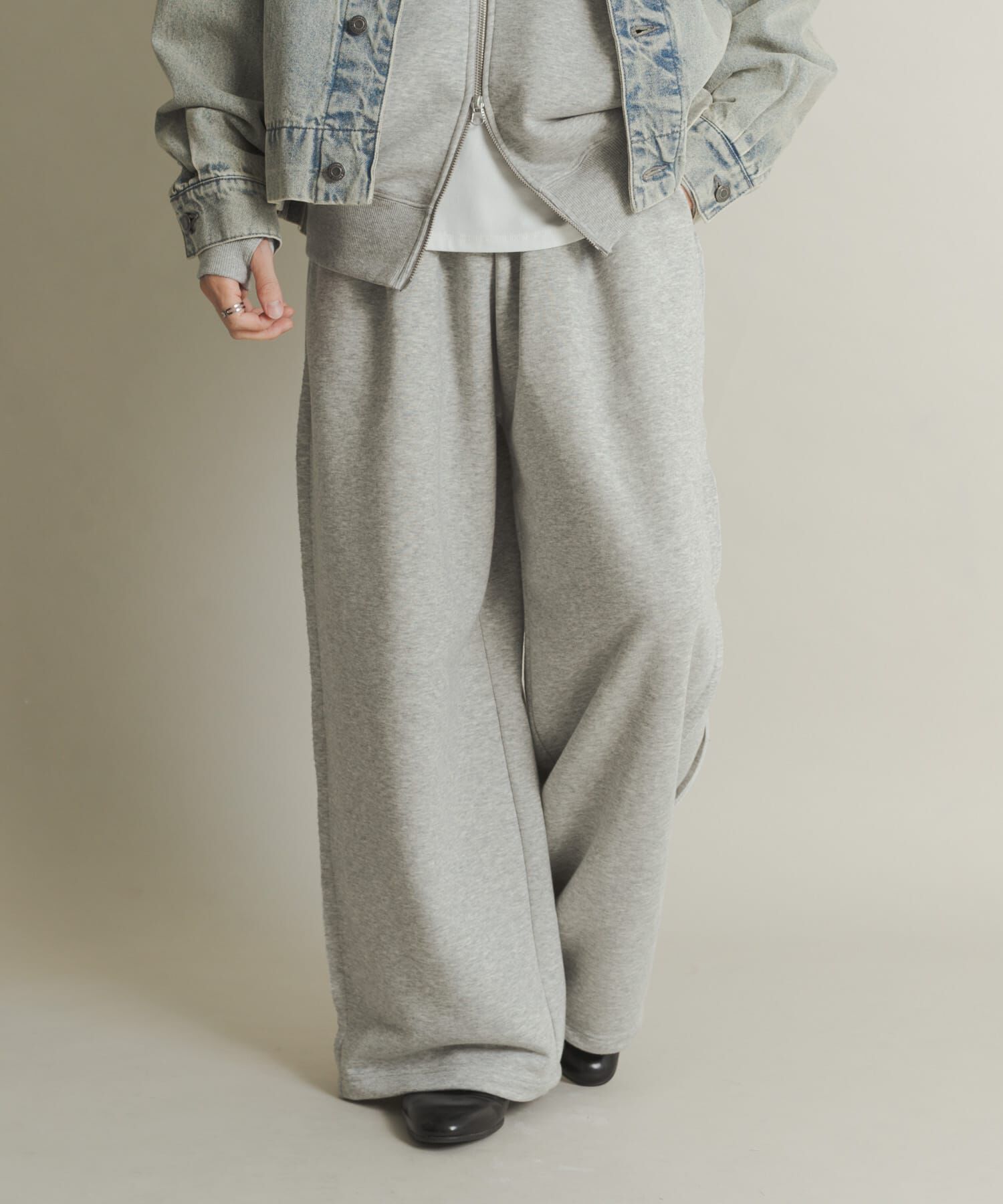 SENSE OF PLACE by URBAN RESEARCH「スウェットタックワイドパンツ」|その他|