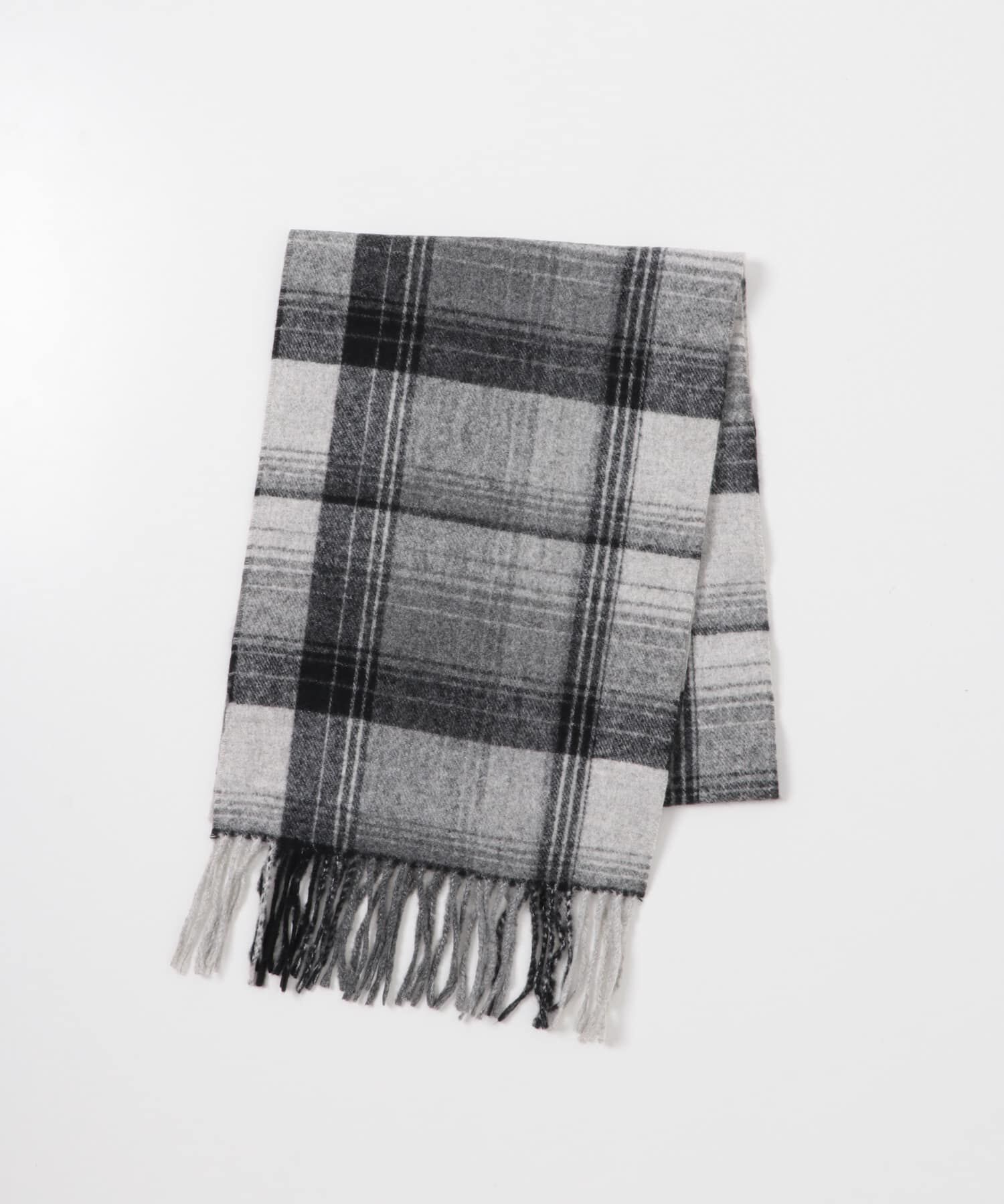 SENSE OF PLACE by URBAN RESEARCH「チェックフリンジストール」|マフラー|