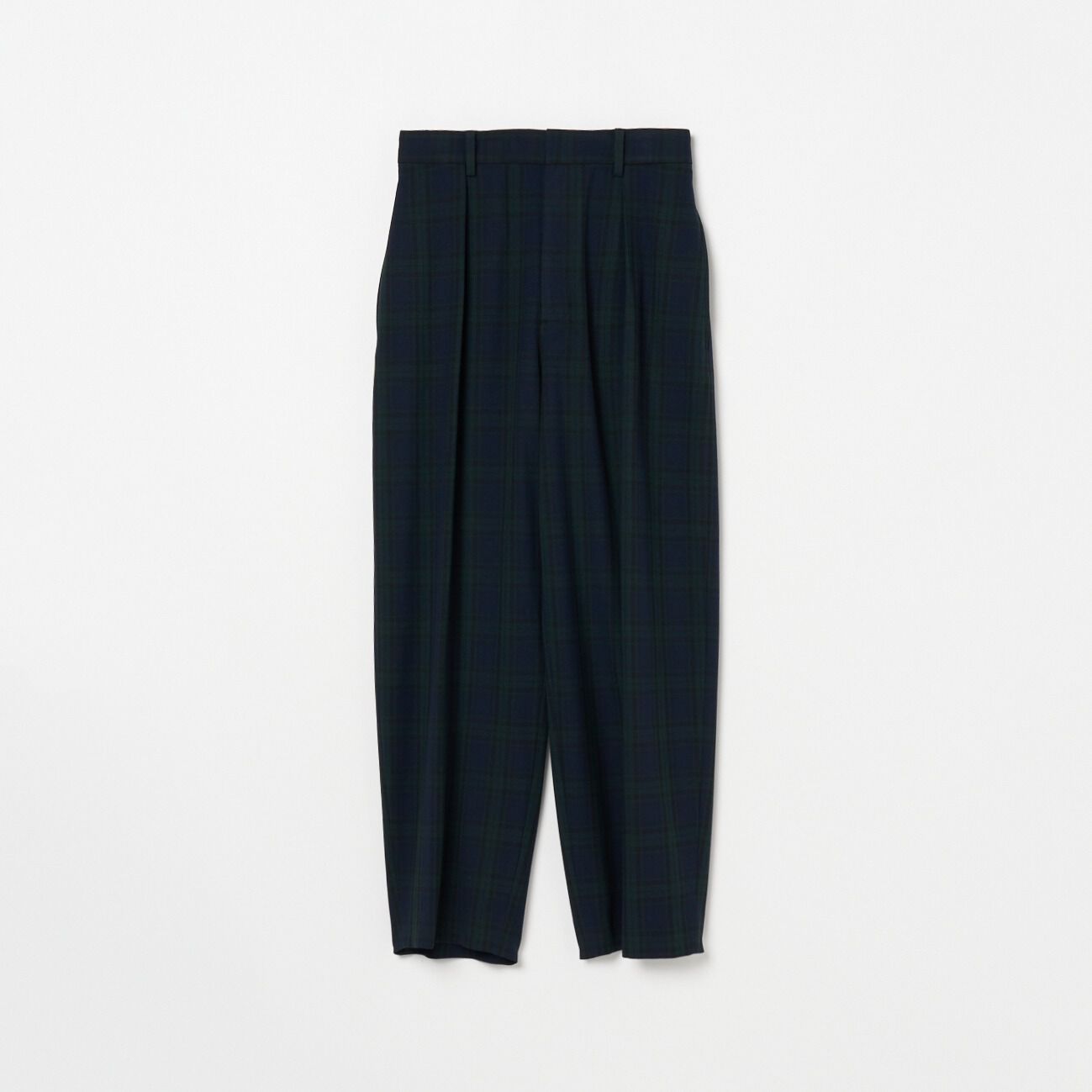 HELIOPOLE「HELIOPOLE CHECK CURVY PANTS」|チノ|グリーン系