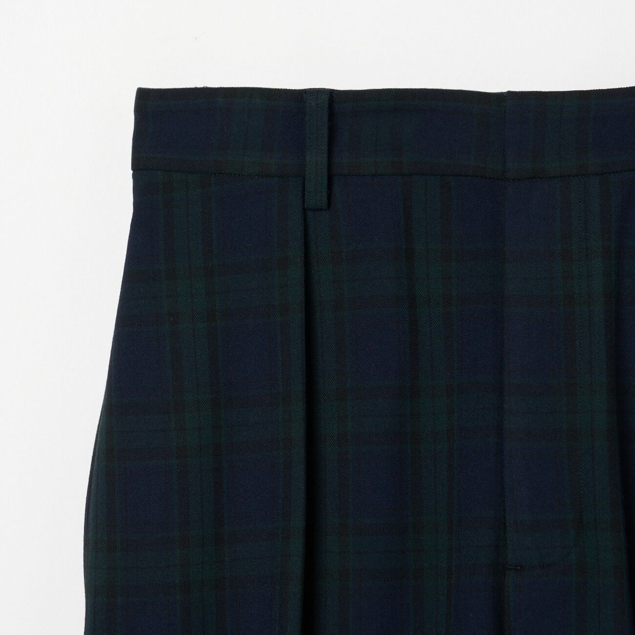 HELIOPOLE「HELIOPOLE CHECK CURVY PANTS」|チノ|