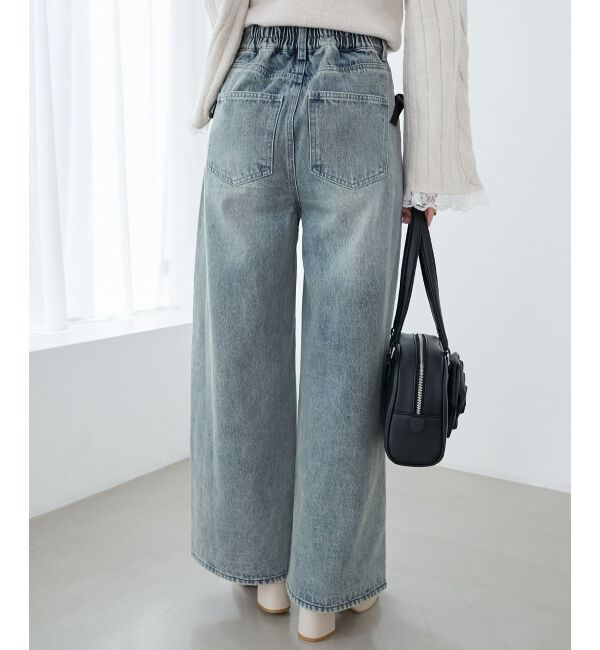 MAJESTICLEGON「バリエデザインデニムパンツ」|デニム|