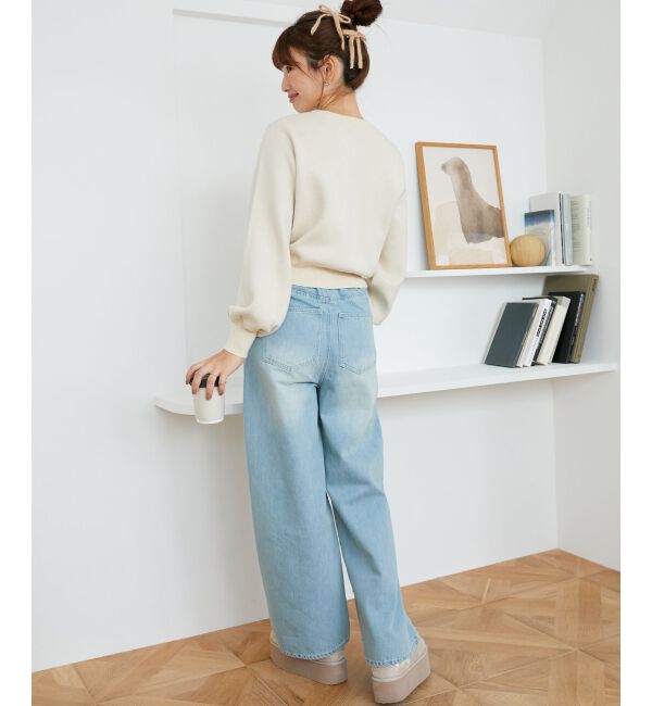 MAJESTICLEGON「バリエデザインデニムパンツ」|デニム|