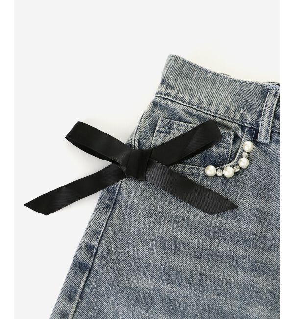 MAJESTICLEGON「バリエデザインデニムパンツ」|デニム|