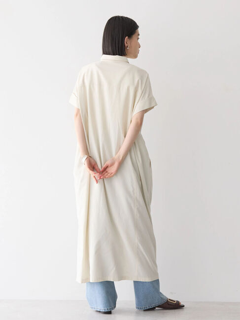 AMERICAN HOLIC「接触冷感+UVカットWポケットシャツワンピース」|ワンピース|