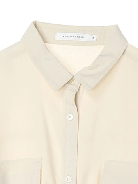 AMERICAN HOLIC「接触冷感+UVカットWポケットシャツワンピース」|ワンピース|