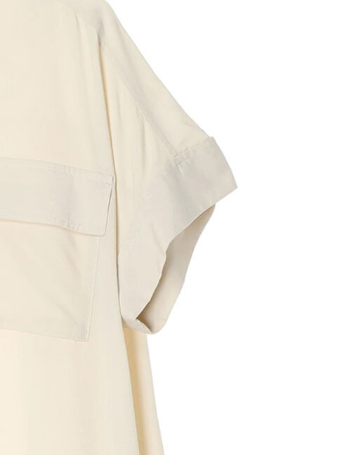 AMERICAN HOLIC「接触冷感+UVカットWポケットシャツワンピース」|ワンピース|