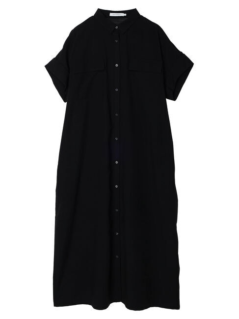 AMERICAN HOLIC「接触冷感+UVカットWポケットシャツワンピース」|ワンピース|