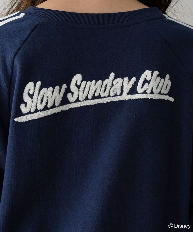 Green Parks「ミッキー＆フレンズ/袖リボンショートプルオーバー」|スウェット・ジャージ|