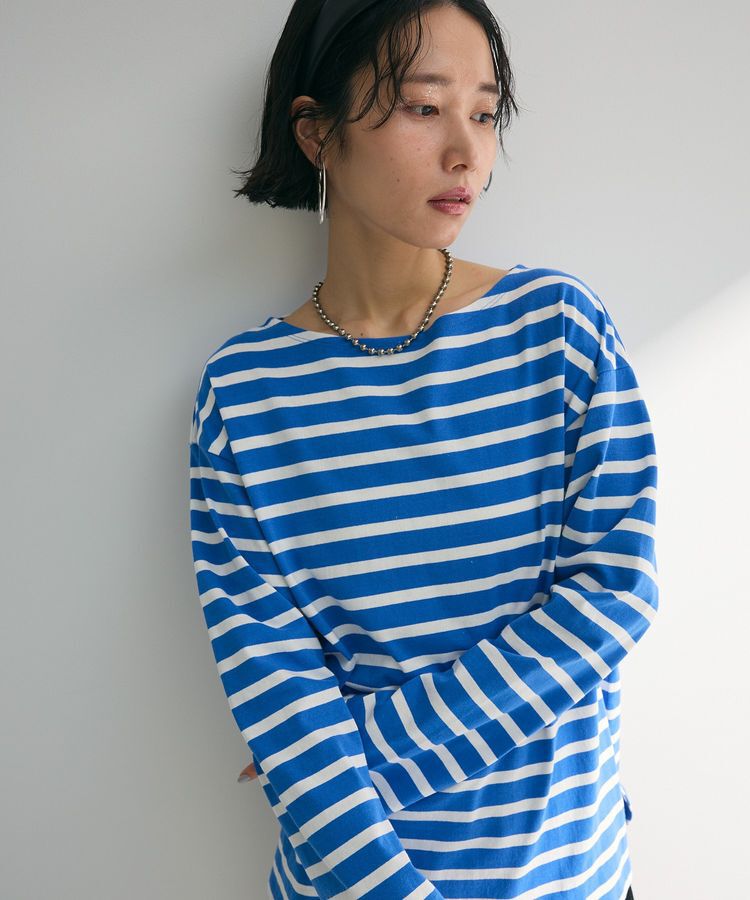 Green Parks「ボーダーチュニック」|Tシャツ・カットソー|