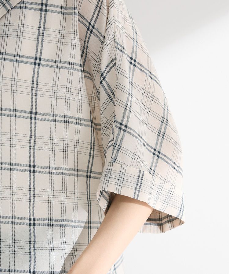 Green Parks「開襟シアージャケット風シャツ」|シャツ・ブラウス|