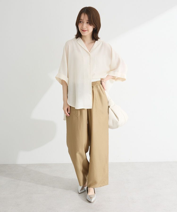 Green Parks「開襟シアージャケット風シャツ」|シャツ・ブラウス|