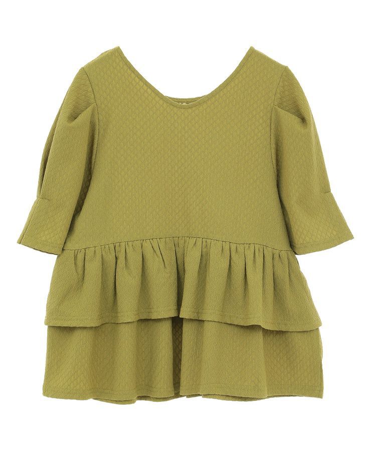 Green Parks「・PetitFleur 2wayダイヤ柄プルオーバー」|Tシャツ・カットソー|