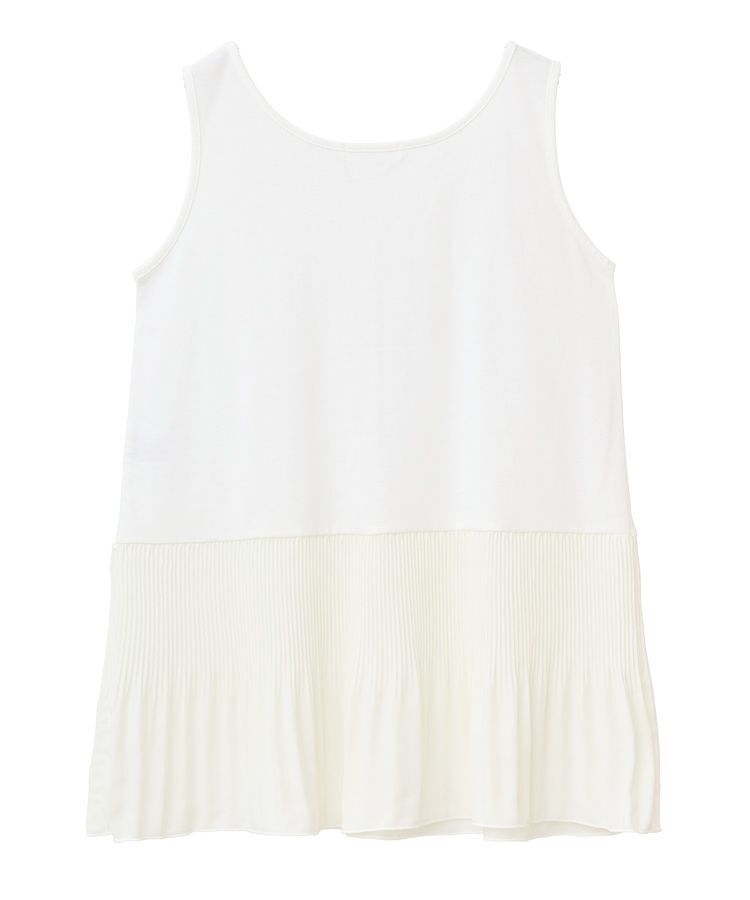 Green Parks「裾プリーツタンクトップ」|インナー|