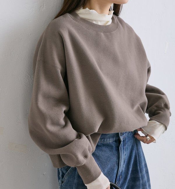  「ナイロンチュールベロアハイネックトップス」|プルオーバー|