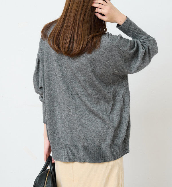  「インターシャロゴニットプルオーバー」|ニット・セーター|
