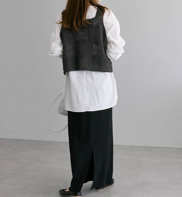  「すかし編みニットビスチェ」|ニット・セーター|