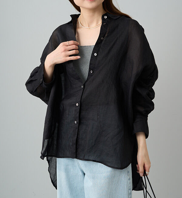  「【新色登場！/リバイバル】ラミーオーバーシャツブラウス」|シャツ・ブラウス|