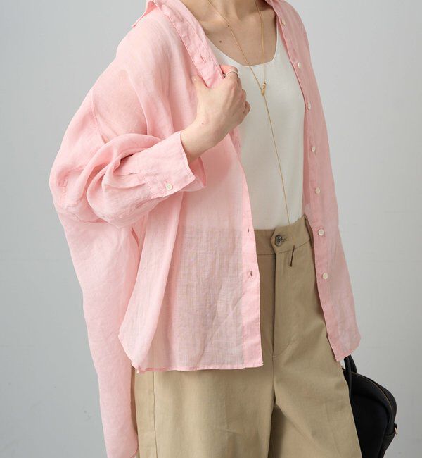  「【新色登場！/リバイバル】ラミーオーバーシャツブラウス」|シャツ・ブラウス|