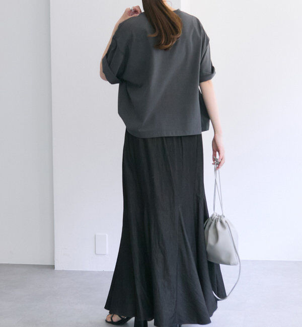  「レーヨンナイロンマチ付きスカート」|スカート|