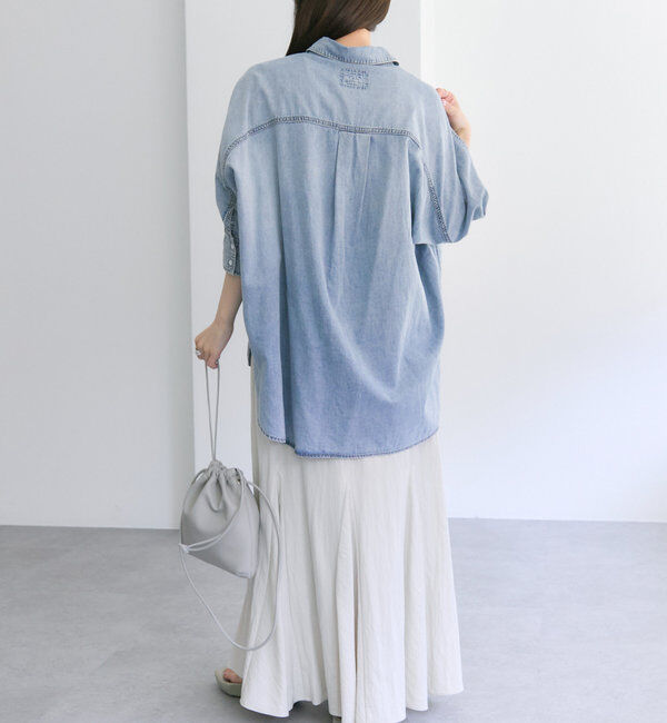  「レーヨンナイロンマチ付きスカート」|スカート|