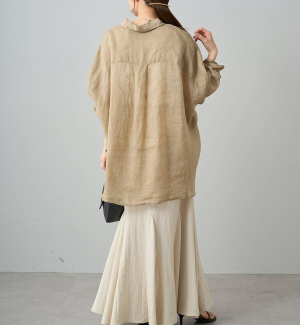  「レーヨンナイロンマチ付きスカート」|スカート|