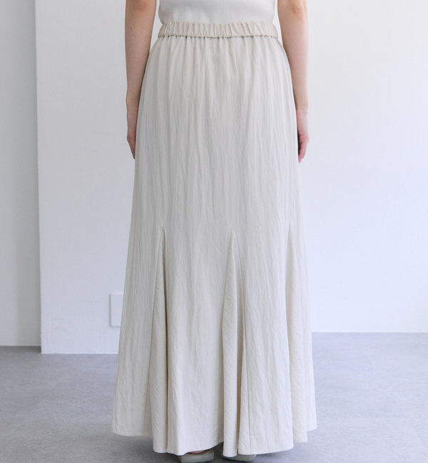  「レーヨンナイロンマチ付きスカート」|スカート|