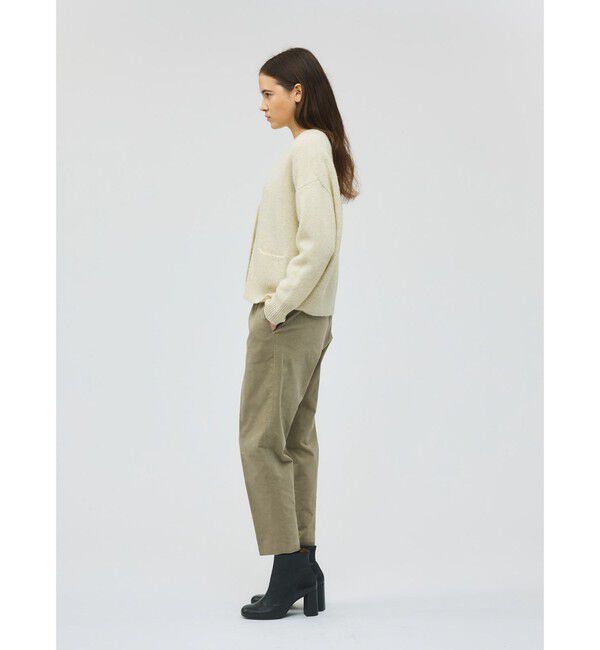 mizuiro ind「mizuiro ind MG/Vネックワイドカーディガン」|カーディガン|