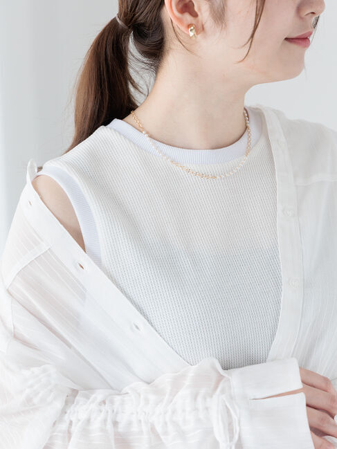 Te chichi TERRASSE「ワッフルタンクトップ《2025spring catalog item》」|タンクトップ|