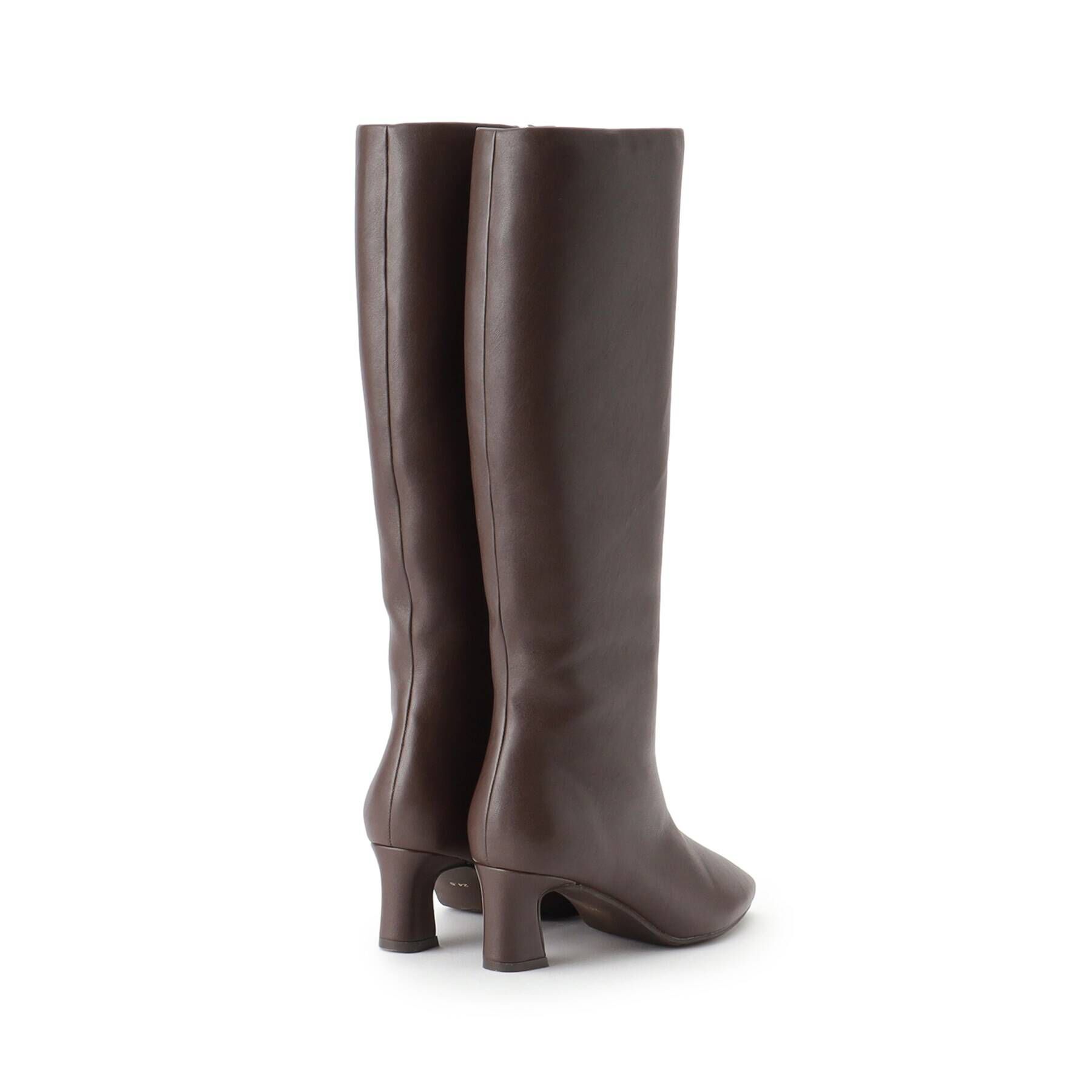 grove「◆【裏フリースで柔らかい筒】人間工学 ウォームソフトロングブーツ」|ショートブーツ|