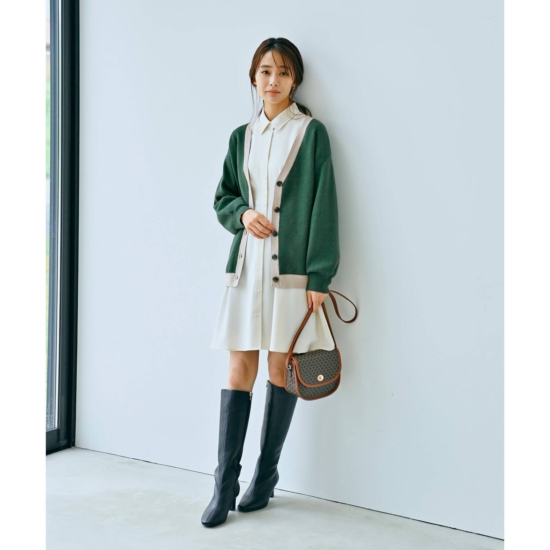 grove「◆【裏フリースで柔らかい筒】人間工学 ウォームソフトロングブーツ」|ショートブーツ|