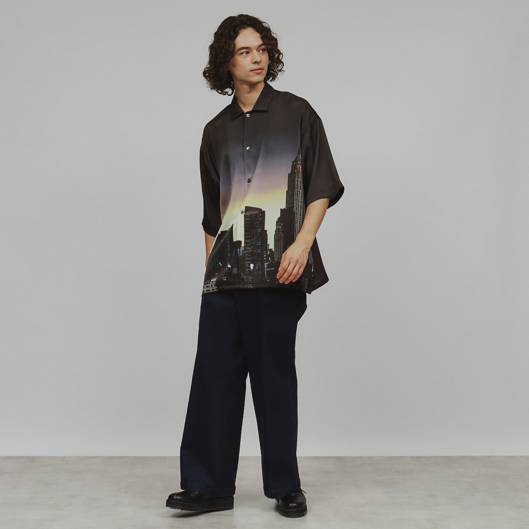 tk.TAKEO KIKUCHI「半袖転写プリントシャツ」|シャツ・ブラウス|