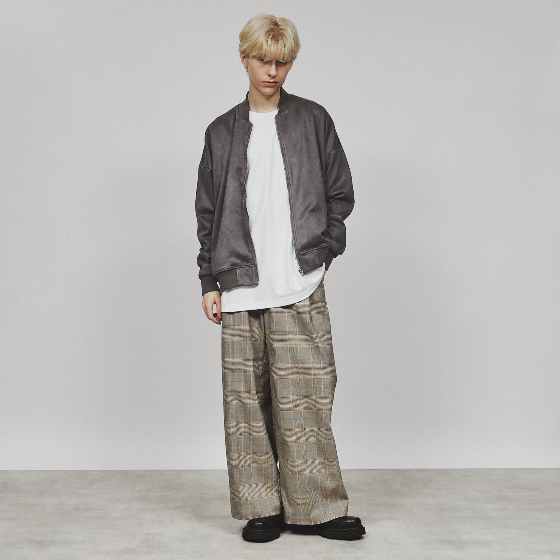 tk.TAKEO KIKUCHI「ダンボールスエードMA－1」|ブルゾン・スタジャン|