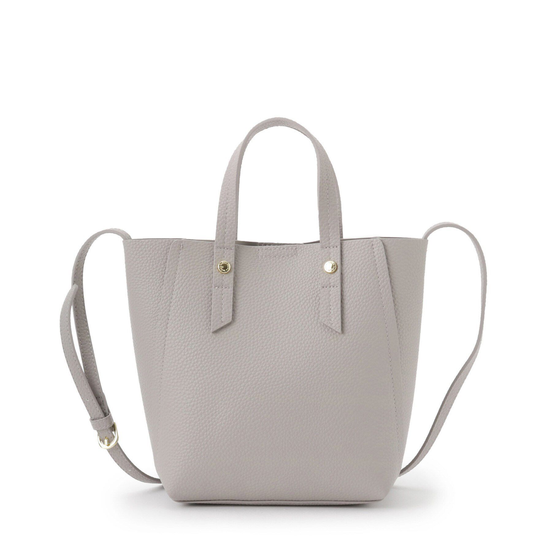 index「フェイクレザーミニショルダーバッグ」|ショルダー・メッセンジャー|グレー(012)