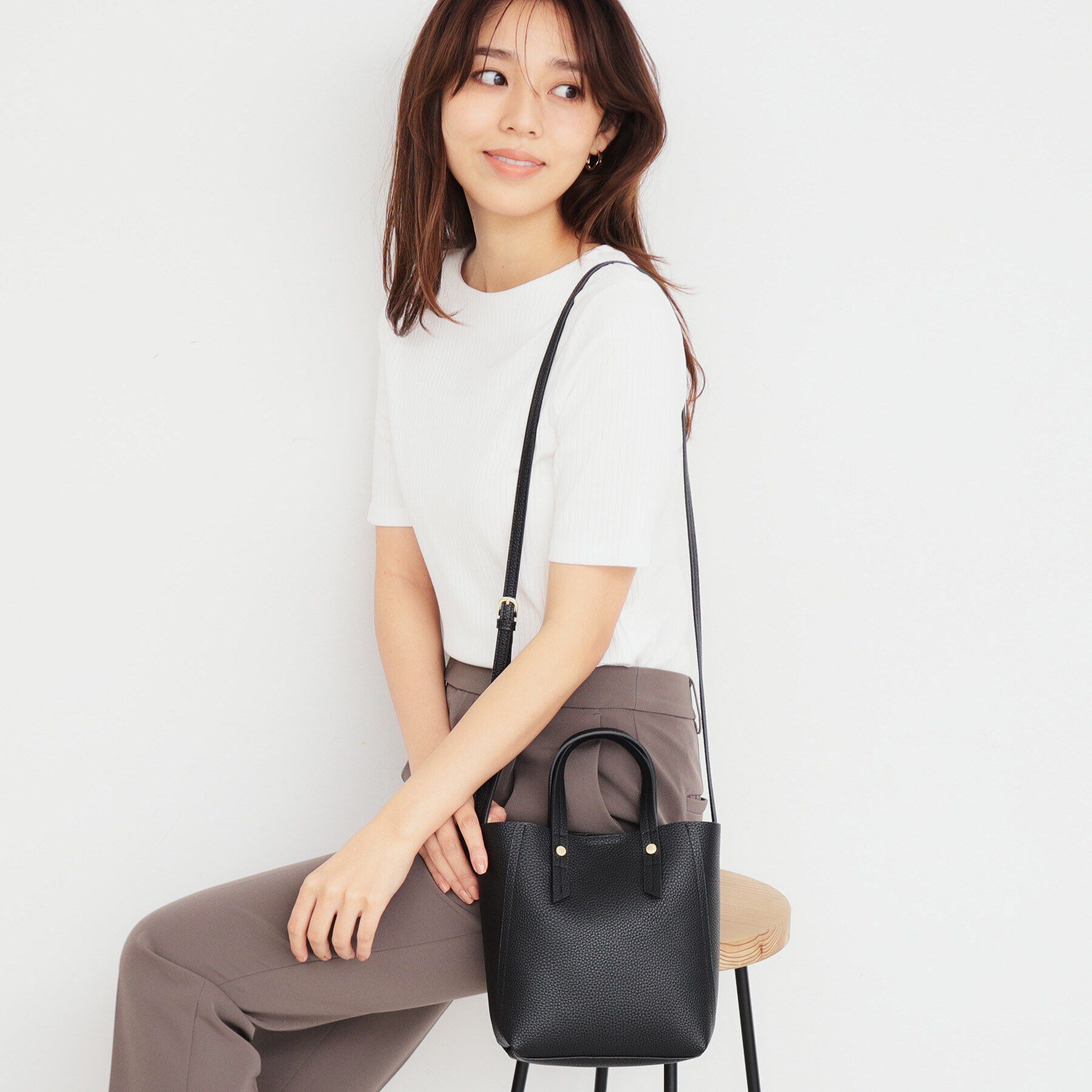 index「フェイクレザーミニショルダーバッグ」|ショルダー・メッセンジャー|